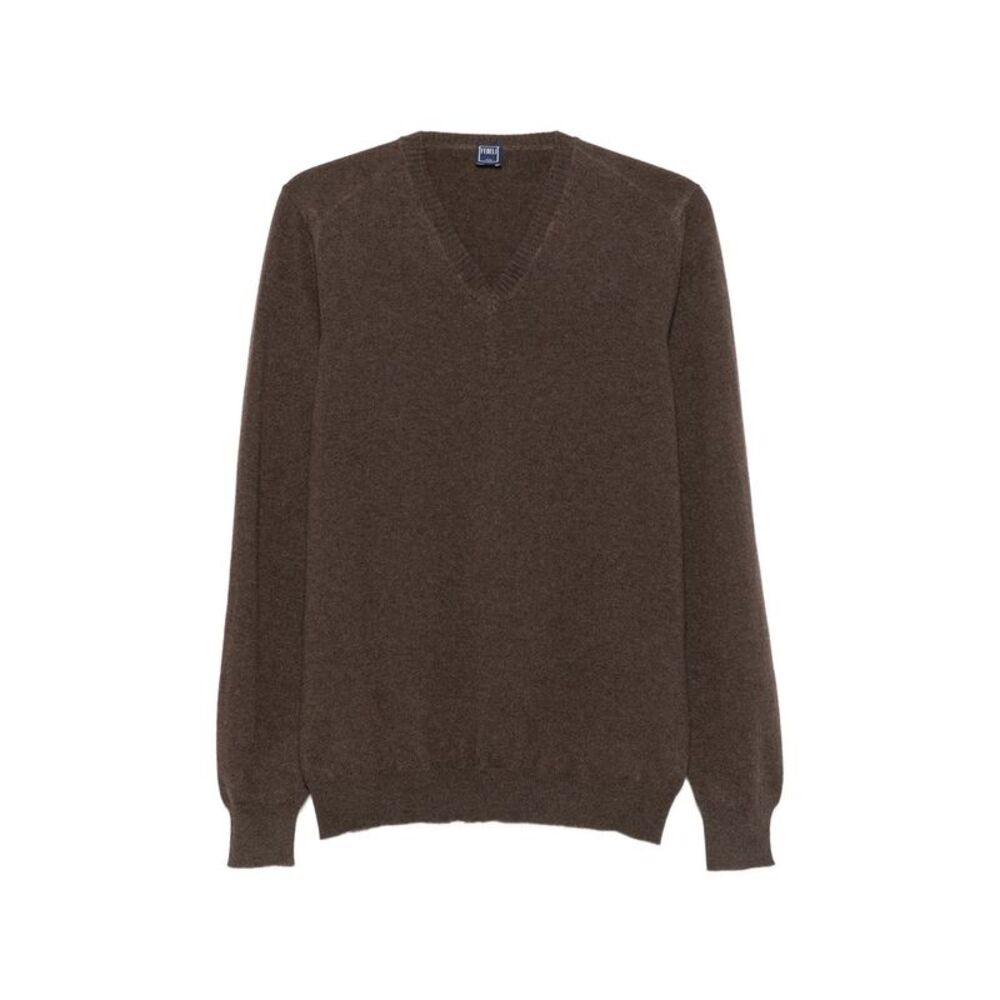 Fedeli Brown Sweaters & Knitwear - Jumpers Men
